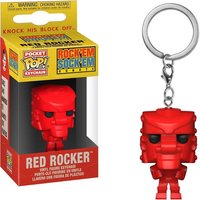 Funko Schlüsselanhänger Rock'Em Sock'Em Robots - Red Rocker Pocket Pop! von Funko