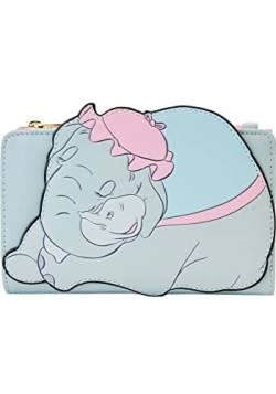 Loungefly Flap Purse Dumbo Mrs Jumbo Craddle Nue offiziell Disney Grau Taille unique von Funko