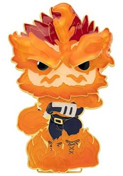 Loungefly Funko POP! Large Enamel Enamel Pin MY HERO ACADEMIA: ENDEAVOR - Endeavor - My Hero Academia Emaille-Nadeln - Niedliche Brosche Zum Sammeln - Für Rucksäcke & Taschen - Geschenkidee von Funko