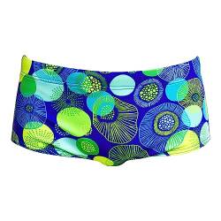 Funky Trunks Boys Badehose Schwimmhose Swimwear Sidewinder Trunks Blue Bottle, Größe:140 von Funky Trunks