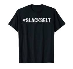 Schwarzer Gürtel für Kampfsport, Karate, Taekwondo, Grafik T-Shirt von Funny Black Belt Graphic & More