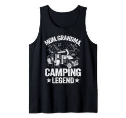 Mom Grandma Camping Legend RV Camper Outdoor Damen Camping Tank Top von Funny Camping Stuff & RV Camping Gifts For Women
