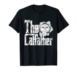 Cat Dad The Catfather Süße Baby Katze Vater Kitty Daddy T-Shirt von Funny Cat Dad Catfather Cat Father Kitty Daddy
