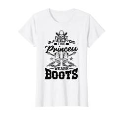 Lustige Cowgirl-Stiefel und Mütze für Damen, Cowgirl Western T-Shirt von Funny Cowgirl Gifts & Cowgirl Outfits