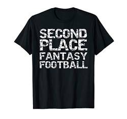 Funny Runner Up Trophy Item Second Place Fantasy Football T-Shirt von Funny Fantasy Football Winner Gifts Design Studio