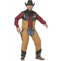 Funny Fashion Cowboy-Kostüm Cowboy Austin Kostüm für Herren - Tolles Wild West Kostüm für Karneval und Mottoparty von Funny Fashion