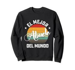 El Mejor Abuelo Del Mundo Dia Del Padre Dad im Vintage-Look Sweatshirt von Funny Father's Day Gear