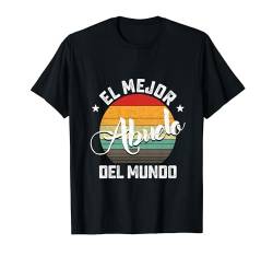 El Mejor Abuelo Del Mundo Dia Del Padre Dad im Vintage-Look T-Shirt von Funny Father's Day Gear