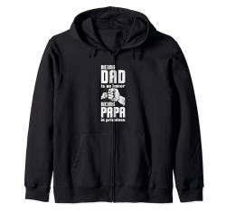 Vatertag Papa zu sein ist eine Ehre Papa zu sein ist unbezahlbar Kapuzenjacke von Funny Father's Day Gear