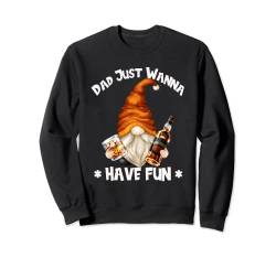 Unique Whiskey Dad For Whisky Lover Opa Lustiger Herren Zwerg Sweatshirt von Funny Fathers Day And Birthday Gnome Gifts For Dad