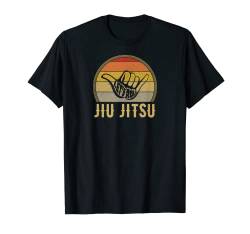 Let's Roll Jiu Jitsu Lustiger BJJ Hand Vintage Retro-Stil T-Shirt von Funny Grappling Brazilian Jiu Jitsu Training Gear