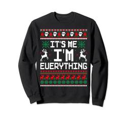 I'm Everything Couple Matching Ugly Christmas Sweater Sweatshirt von Funny Group Couples Family Ugly Christmas Sweaters