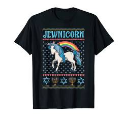 Lustiges jüdisches Hemd, Geschenk, JEWNICORN Shirt JEWISH UNICORN T-Shirt von Funny Jewish Shirts