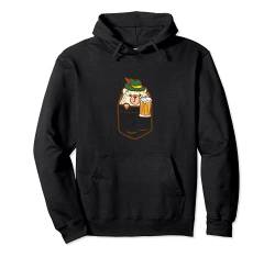 Pocket Deutsch Igel Oktoberfest Bayerisches Tier Männer Frauen Pullover Hoodie von Funny Oktoberfest Clothes Women Men Kids Gifts