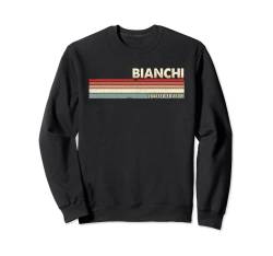 Bianchi Hemd – Lustiger Retro-Vintage-Name 80er 90er Sweatshirt von Funny Personalized First Name Themed Apparel