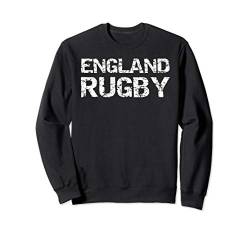 Distressed English Rugby Quote Gift for Men England Rugby Sweatshirt von Funny Rugby Shirts & Vintage Gifts Design Studio