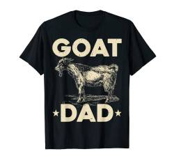 Funny Goat Dad T-Shirt von Funny Shirt For Dad Gifts Papa Gifts Grandpa Gifts