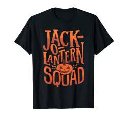 Jack O Lantern Squad Lustiges Halloween-Kostüm Herren Damen Kinder T-Shirt von Funny Spooky Halloween Costume 2021 Outfit