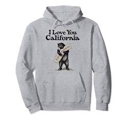 I Love You California Pullover Hoodie von Funny Tees