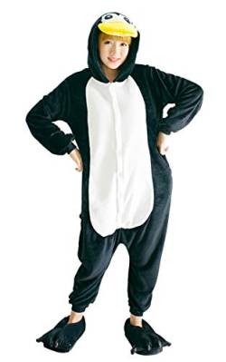 FunnyCos Einteiler, Tier-Pyjama, Unisex, Halloween, Cosplay, Kostüm, Loungewear, pinguin, X-Large von FunnyCos