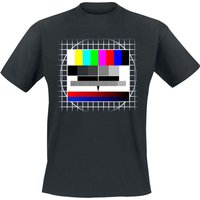 Funshirt T-Shirt - Testbild - S bis 5XL - für Männer - Größe S - schwarz von Funshirt