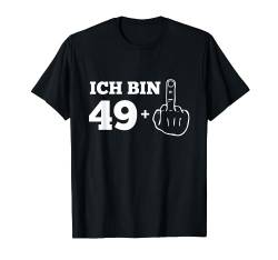 49+1 T-Shirt Männer 50. Geburtstag Geschenk-Idee T-Shirt von Funshirts mit Spruch für Herren und Männer
