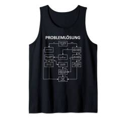 Herren Problemlösung T-Shirt Funshirt für Männer Herren Sprüche Tank Top von Funshirts mit Spruch für Herren und Männer
