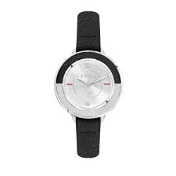 FURLA Damen Analog Quarz Smart Watch Armbanduhr mit Leder Armband R4251109504 von Furla
