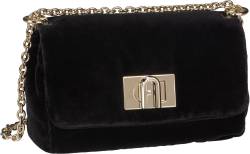 Furla 1927 Mini Crossbody 20 Velvet  in Schwarz (1.8 Liter), Umhängetasche von Furla