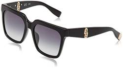 Furla Unisex SFU594 Sunglasses, Black, 55 von Furla