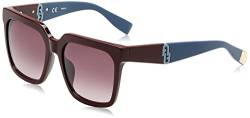 Furla Unisex SFU594 Sunglasses, Bordeaux, 55 von Furla