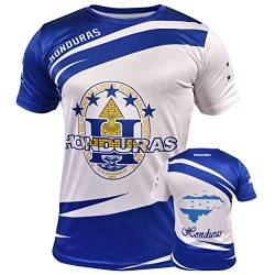 Fury Honduras Fußballtrikot - Honduras Trikot - Honduras - Camiseta de Futbol Honduras Jersey Hombres/Herren/Damen/Unisex, Sublimiert, XX-Large von Fury