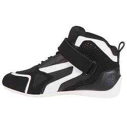 Furygan Herren V4 Vented Shoes, Black White, 39 EU von Furygan