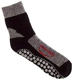 FussFreunde 2 Paar Homesocks, ABS-Socken, Stopper-Socken, Anti-Rutsch-Socken (Schwarz, 35-38) von FussFreunde