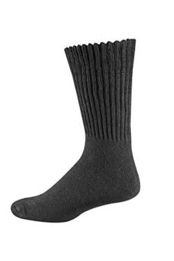 FussFreunde 5, 10 oder 20 Paar TENNISSOCKEN SPORTSOCKEN- Herren und Damen, schwere Qualität 35-38, 39-42, 43-46, 47-49 (Schwarz, 43/46-10 Paar) von FussFreunde