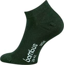 FussFreunde 6 Paar Bambus-Socken, Kurzsocken/Sneaker-Socken und Anti-Loch-Garantie (as3, numeric, numeric_43, numeric_46, regular, regular, Sneaker/Anthrazit) von FussFreunde