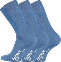 FussFreunde 6 Paar Damen Bambus Socken, Geruchs-Killer mit Anti-Loch -Garantie (DE/NL/SE/PL, Numerisch, 39, 42, Regular, Regular, Jeans) von FussFreunde