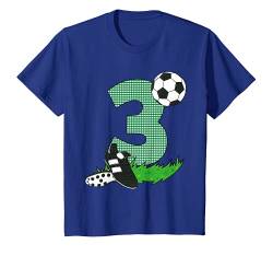 Kinder Geburtstagsshirt 3 Jahre Fussball T-Shirt 3. Geburtstag von Fussball Shirts zum 3. Geburtstag