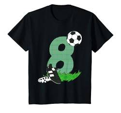 Kinder Geburtstagsshirt 8 Jahre Fussball T-Shirt 8. Geburtstag T-Shirt von Fussball Shirts zum 8. Geburtstag