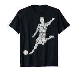 Fußballer Fußball Kinder Jungen Herren T-Shirt von Fussballer & Fussball Fan Motiv Geschenkideen