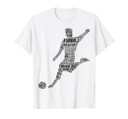 Fußballer Fußball Kinder Jungen Herren T-Shirt von Fussballer & Fussball Fan Motiv Geschenkideen