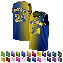 FwSYouMAI Benutzerdefinierte Basketball-Trikot, gedruckt Team Name/Nummer, personalisierte Sport-Trikots Uniformen für Männer/Frauen/Jungen/Mädchen-Stil 8 von FwSYouMAI