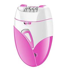 Elektrorasierer Für Damen, Elektrorasierer Für Damen, Damen-Haarschneider, Kabellos, 2 Gänge, USB Wiederaufladbar, Sanfter Elektrischer Bikini-Trimmer(rosarot) von Fyearfly