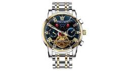 G COBRA Luxury Unisex Watch - Water Resistant Timepiece - Limited Edition - Color Blue/Gold von G COBRA
