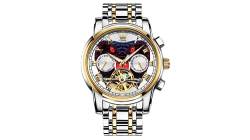 G COBRA Luxury Unisex Watch - Water Resistant Timepiece - Limited Edition - Color White/Gold von G COBRA