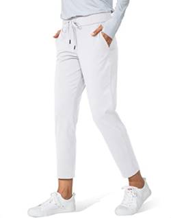 G Gradual Damen Hose mit tiefen Taschen 7/8 Stretch Sweatpants für Frauen Athletic, Golf, Lounge, Arbeit, Weiß, X-Groß von G Gradual