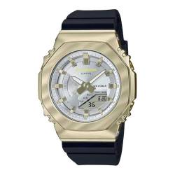 Casio Herren Analog Quarz Uhr mit Edelstahl Armband GM-S2100BC-1AER von G-SHOCK