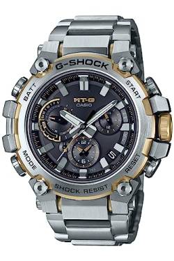 Casio MTG-B3000D-1A9JF [G-Shock MT-G Serie] Uhr Japan Import Juli 2023 Modell, silberfarben / schwarz, Modern von G-SHOCK