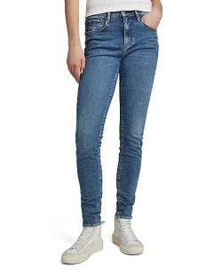 G-STAR RAW Damen 3301 High Skinny Jeans, Blau (faded miami blue D05175-D188-G141), 28W / 30L von G-STAR RAW