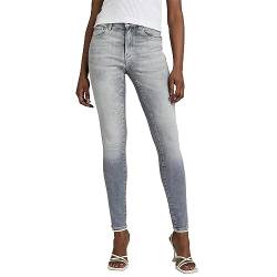 G-STAR RAW Damen 3301 High Skinny Jeans, Grau (sun faded glacier grey D05175-A634-C464), 26W / 32L von G-STAR RAW